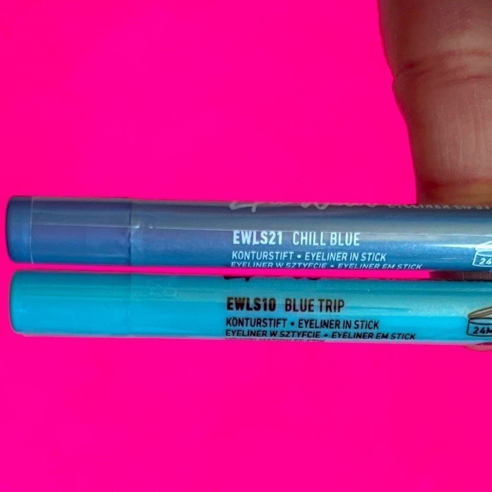 NYX EPIC WEAR WATERPROOF EYELINER STICKS Bundle of 2 Blue Trip and Chill Blue - Picture 5 of 7